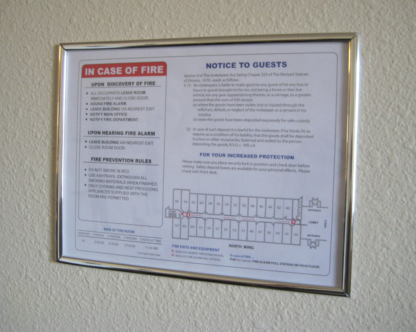 EcoFrame (TM) - Map Display Encasement