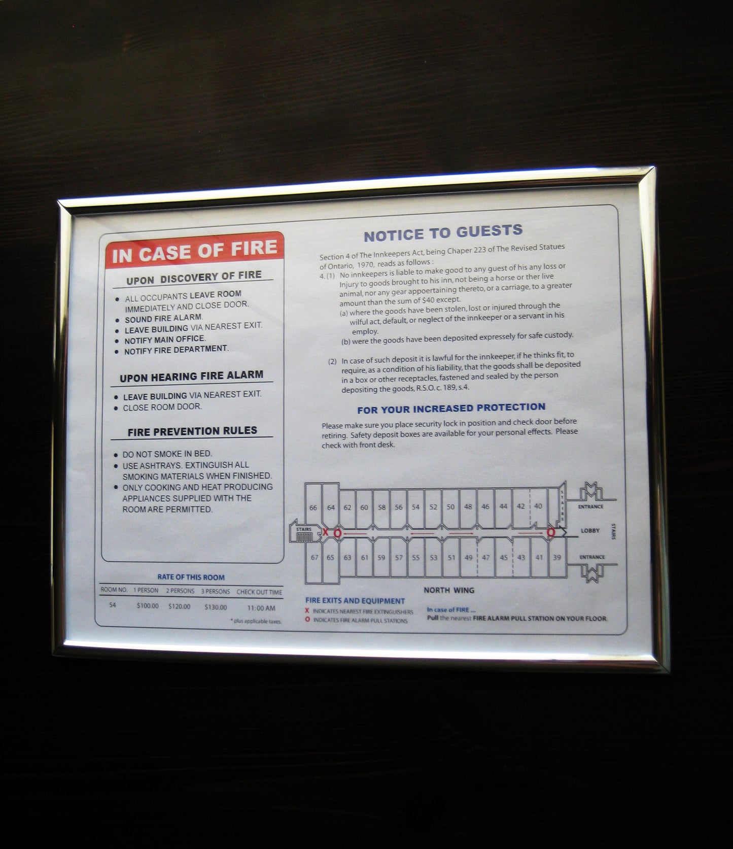 Map Display Encasements