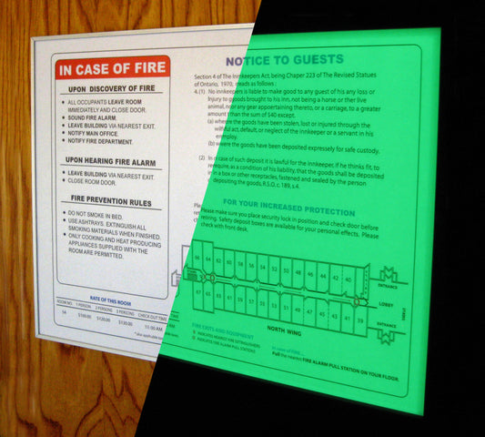 MagFrame (TM)  - Photoluminescent Illuminated map display encasement with Magnetic enclosure